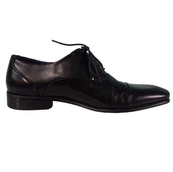 Steve Madden Men's "Jonez" Leather Lace Up Oxford Dress Shoe | US 8 - Picture 5 of 10